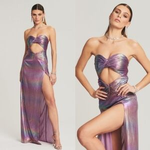 NWT | Retrofete Soleil Dress in Lilac Aurora Size XS
